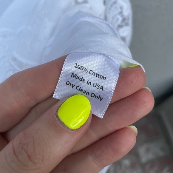 New Bell by Alicia Bell White Embroidered Dress - Picture 10 of 16